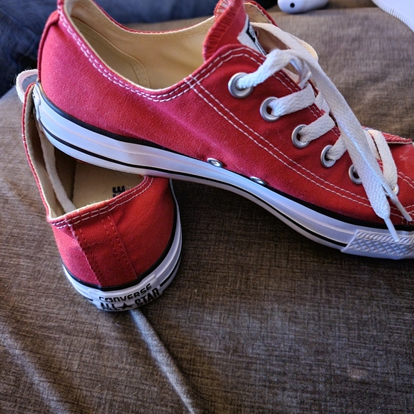 Converse Red All Star Sneakers 7.5 - Picture 5 of 5